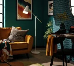 Habitat Vesper Cone Task Floor Lamp - White -Home Sales Store 9572632 R Z002C