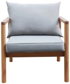 Habitat Hanson 5 Seater Wooden Garden Sofa Set - Grey -Home Sales Store 9573466 R Z006A