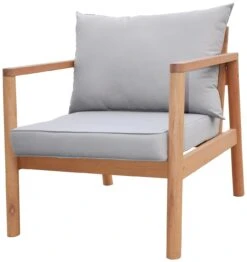 Habitat Hanson 5 Seater Wooden Garden Sofa Set - Grey -Home Sales Store 9573466 R Z013A