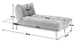 Habitat Kota Fabric Corner Chaise Sofa Bed - Green -Home Sales Store 9576896 R E001