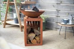 La Hacienda Aged Effect Fire Bowl -Home Sales Store 9578760 R Z003A