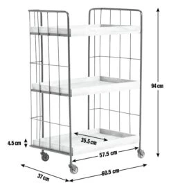 Habitat Kai Wood Drinks Trolley - Black & Mango 10 Habitat Kai Wood Drinks Trolley - Black & Mango -Home Sales Store 9579271 R E001