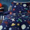 Habitat Kids Glow In The Dark Space Bedding Set - Toddler -Home Sales Store 9581001 R Z001A