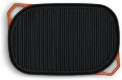 Habitat Large Cast Iron Grill Pan - Orange -Home Sales Store 9582158 R Z005A