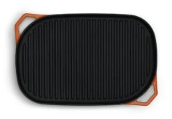Habitat Large Cast Iron Grill Pan - Orange -Home Sales Store 9582158 R Z006A