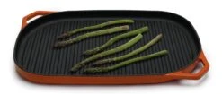 Habitat Large Cast Iron Grill Pan - Orange -Home Sales Store 9582158 R Z007A