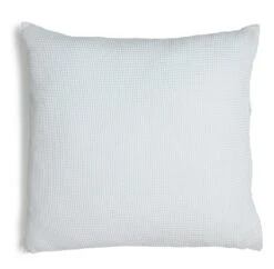 Habitat Waffle Patterned Cushion - White - 59x59cm