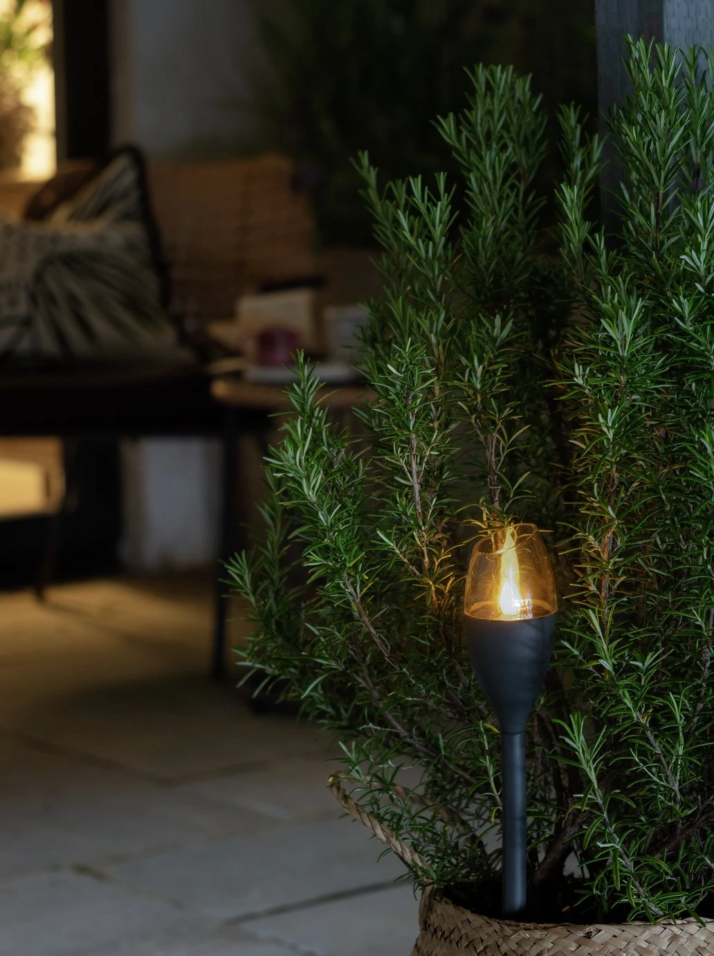 Habitat Mini Candle Effect Solar Stake Lights - Pack Of 6 3 Habitat Mini Candle Effect Solar Stake Lights - Pack Of 6