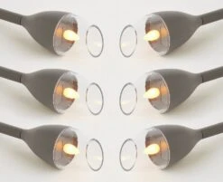 Habitat Mini Candle Effect Solar Stake Lights - Pack Of 6 11 Habitat Mini Candle Effect Solar Stake Lights - Pack Of 6 -Home Sales Store 9582952 R Z005A