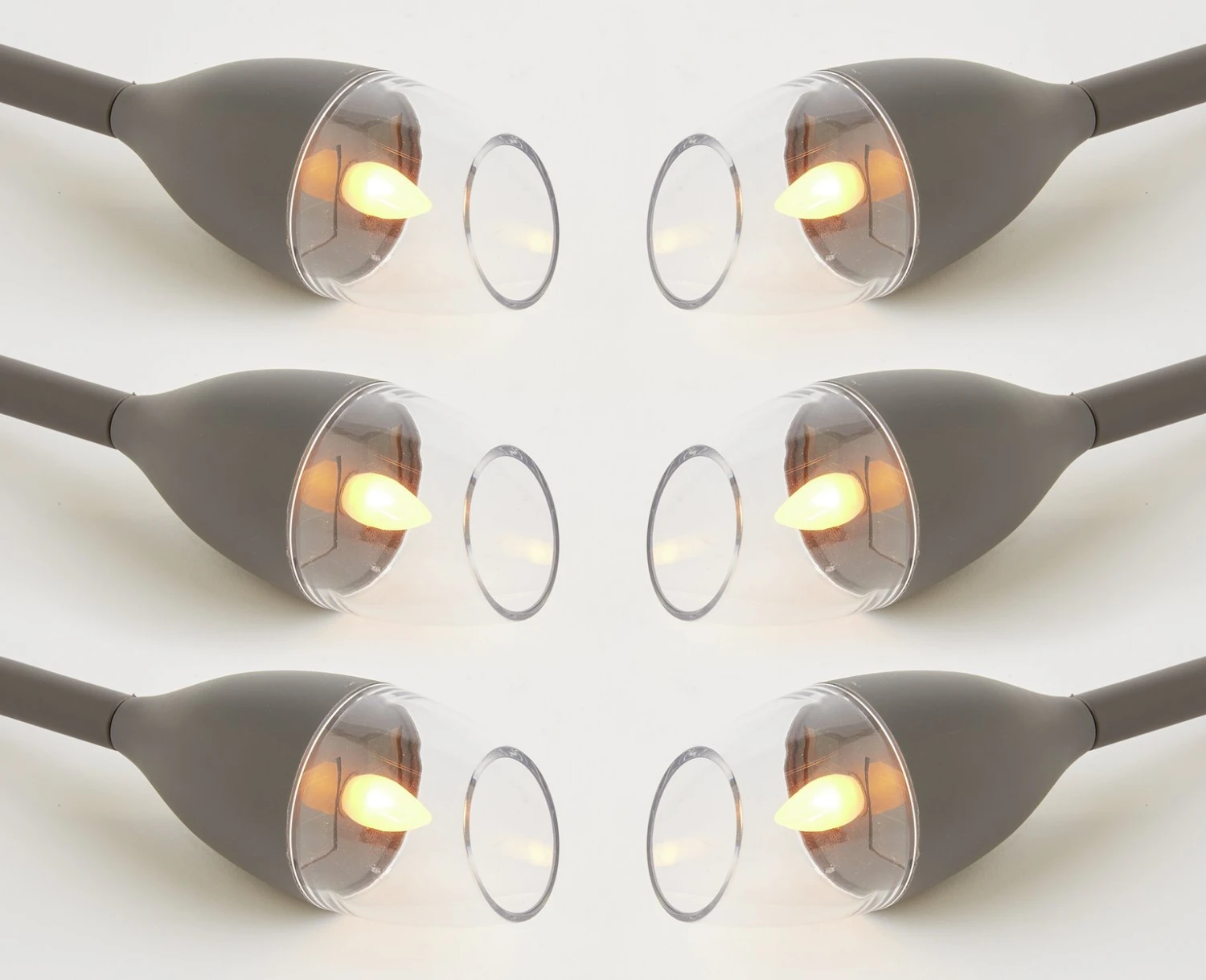 Habitat Mini Candle Effect Solar Stake Lights - Pack Of 6 7 Habitat Mini Candle Effect Solar Stake Lights - Pack Of 6 - Image 5