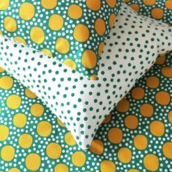 Habitat Sunburst Geo Green & Mustard Bedding Set - Single -Home Sales Store 9588042 R Z003A