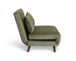Habitat Roma Small Double Velvet Chairbed - Sage Green -Home Sales Store 9590322 R Z004A