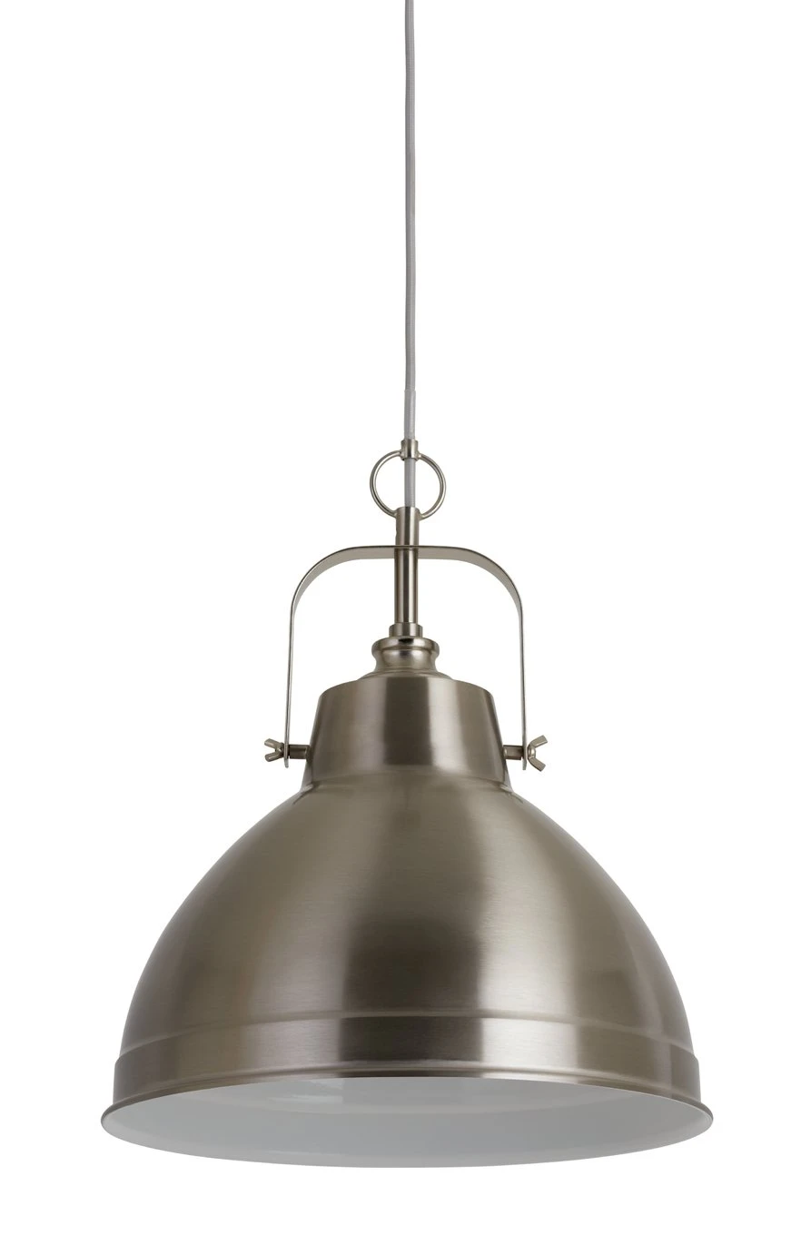 Habitat Cetus Fisherman Pendant - Satin Nickel 4 Habitat Cetus Fisherman Pendant - Satin Nickel - Image 2