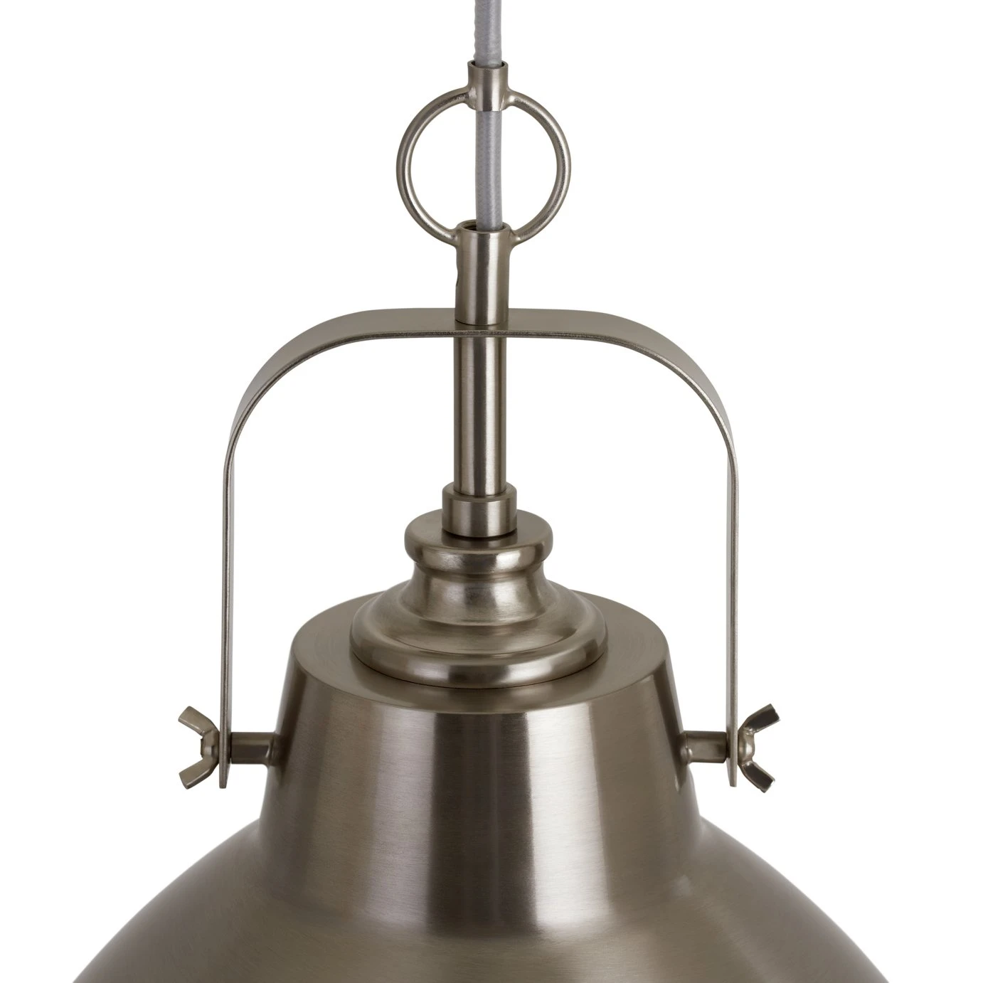 Habitat Cetus Fisherman Pendant - Satin Nickel 6 Habitat Cetus Fisherman Pendant - Satin Nickel - Image 4
