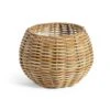 Habitat Round Rattan Planter - Natural -Home Sales Store 9591840 R Z001A
