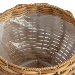 Habitat Round Rattan Planter - Natural 9 Habitat Round Rattan Planter - Natural -Home Sales Store 9591840 R Z005A