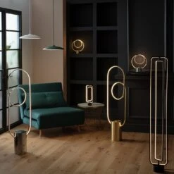 Habitat Pill LED Floor Lamp - Brushed Chrome -Home Sales Store 9597806 R Z003C