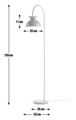 Habitat Dasni Floor Lamp - Marble & Brass -Home Sales Store 9598867 R E001