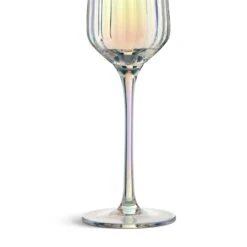 Habitat Iridescent Lustre Set Of 4 Champagne Flute -Home Sales Store 9600102 R Z004A