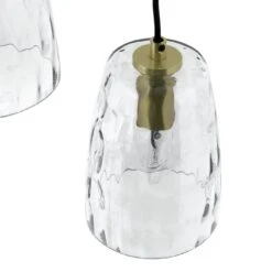 Habitat Webb 5 Light Cluster Pendant - Glass & Brass -Home Sales Store 9600573 R Z002A