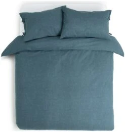 Habitat Herbalist Cotton Textured Blue Bedding Set - Single -Home Sales Store 9600803 R Z002A