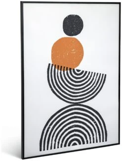 Habitat Abstract Print Framed Wall Art - 50x70cm 8 Habitat Abstract Print Framed Wall Art - 50x70cm -Home Sales Store 9601008 R Z002A