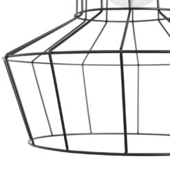 Habitat Indus Large Country Wire Shade - Black -Home Sales Store 9602928 R Z002A