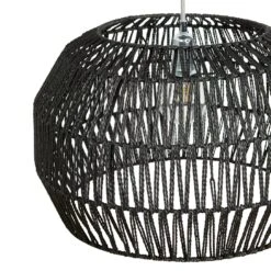 Habitat Neda Rope 55cm Shade - Black -Home Sales Store 9604359 R Z002A