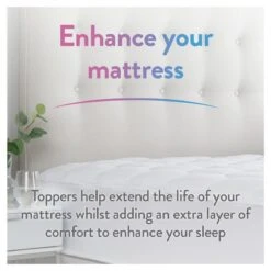 Slumberdown Climate Comfort Mattress Topper - Single -Home Sales Store 9605602 R Z007A