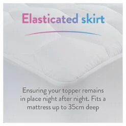 Slumberdown Climate Comfort Mattress Topper - Single -Home Sales Store 9605602 R Z008A