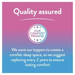 Slumberdown Climate Comfort Mattress Topper - Single -Home Sales Store 9605602 R Z012A