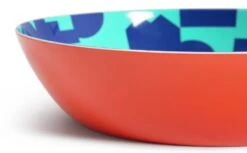 Habitat Abstract Play Melamine Picnic Serve Bowl -Pack Of 2 -Home Sales Store 9605987 R Z002A