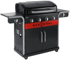 Char-Broil 4 Burner Gas And Charcoal BBQ 23 Char-Broil 4 Burner Gas And Charcoal BBQ -Home Sales Store 9606560 R Z019A