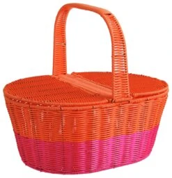 Habitat Abstract Play Bright Baker Style Picnic Basket 8 Habitat Abstract Play Bright Baker Style Picnic Basket -Home Sales Store 9610570 R Z002A