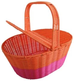 Habitat Abstract Play Bright Baker Style Picnic Basket 9 Habitat Abstract Play Bright Baker Style Picnic Basket -Home Sales Store 9610570 R Z003A