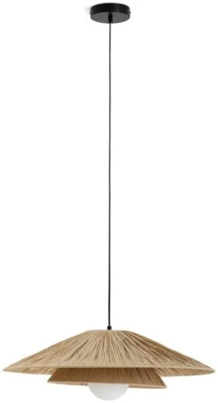 Habitat Guii 2 Tier Rattan Pendant Light - Natural -Home Sales Store 9611050 R Z001C