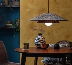 Habitat Guii 2 Tier Rattan Pendant Light - Natural -Home Sales Store 9611050 R Z002C