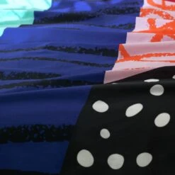 Habitat Panel Print Multicolour Bedding Set - Single -Home Sales Store 9613656 R Z005A