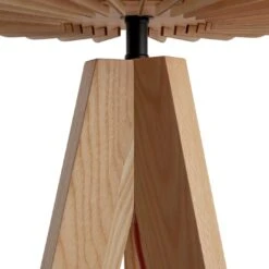 Habitat Achille Ash Wooden Tripod Floor Lamp - Oak -Home Sales Store 9615489 R Z003A