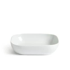 Habitat Riko Square 4 Piece Pasta Bowls - White -Home Sales Store 9615678 R Z002A