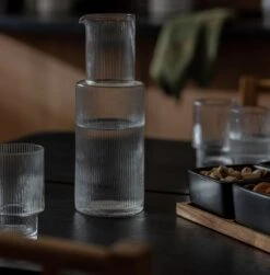 Habitat Ribbed Carafe -Home Sales Store 9619667 R Z002C