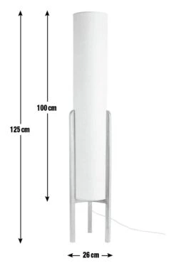 Habitat Arbaa Woven Column Floor Lamp - Natural -Home Sales Store 9622939 R E001