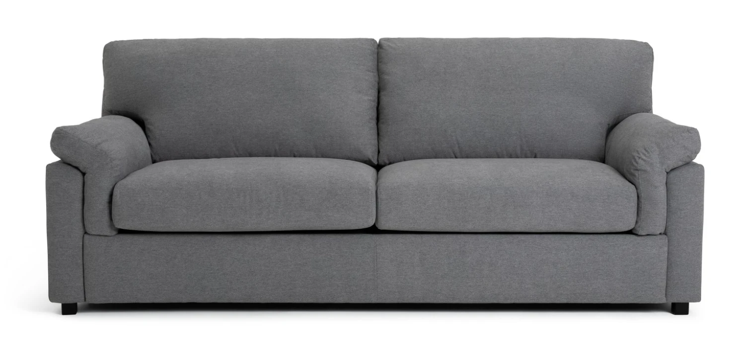 Habitat Florence Fabric 4 Seater Sofa - Grey 3 Habitat Florence Fabric 4 Seater Sofa - Grey