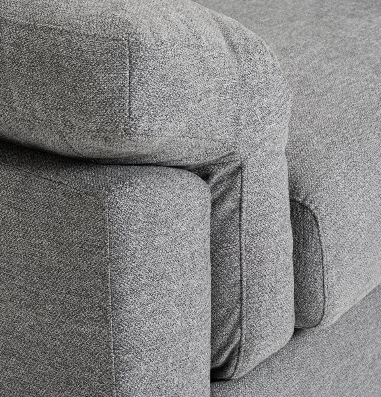 Habitat Florence Fabric 4 Seater Sofa - Grey 10 Habitat Florence Fabric 4 Seater Sofa - Grey - Image 8
