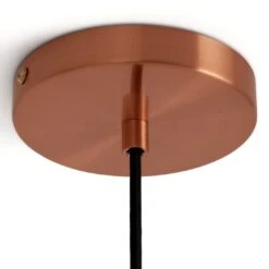 Habitat Coleman Metal Pendant Light - Copper -Home Sales Store 9628081 R Z003A
