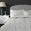 Habitat Cotton 200TC Geo Silver & Cream Bedding Set - Single -Home Sales Store 9629152 R Z001A