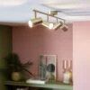 Habitat Este 4 Light Spot Light - Brass 1 Habitat Este 4 Light Spot Light - Brass -Home Sales Store 9633722 R Z001A