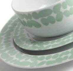 Habitat Scandi Decal 12 Piece Porcelain Dinner Set -Home Sales Store 9634721 R Z005A