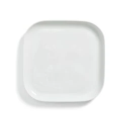 Habitat Riko Square 4 Piece Dinner Plates - White -Home Sales Store 9637694 R Z004A