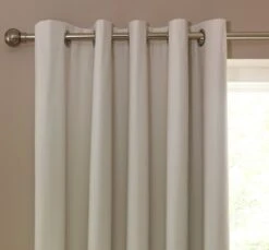 Habitat Blackout Eyelet Curtain - Cream 10 Habitat Blackout Eyelet Curtain - Cream -Home Sales Store 9642335 R Z001C